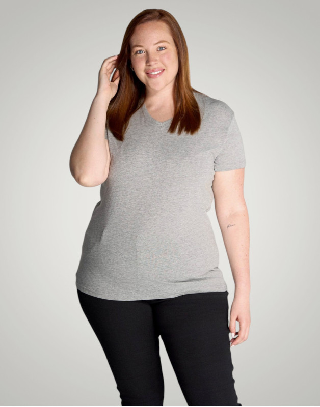 T-shirt col V JHK604 JHKJHK